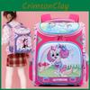 Stylish And Lightweight Cartoon Backpack For Kids With Breathable Oxford Fabric Ideal For Grades 1 To 3