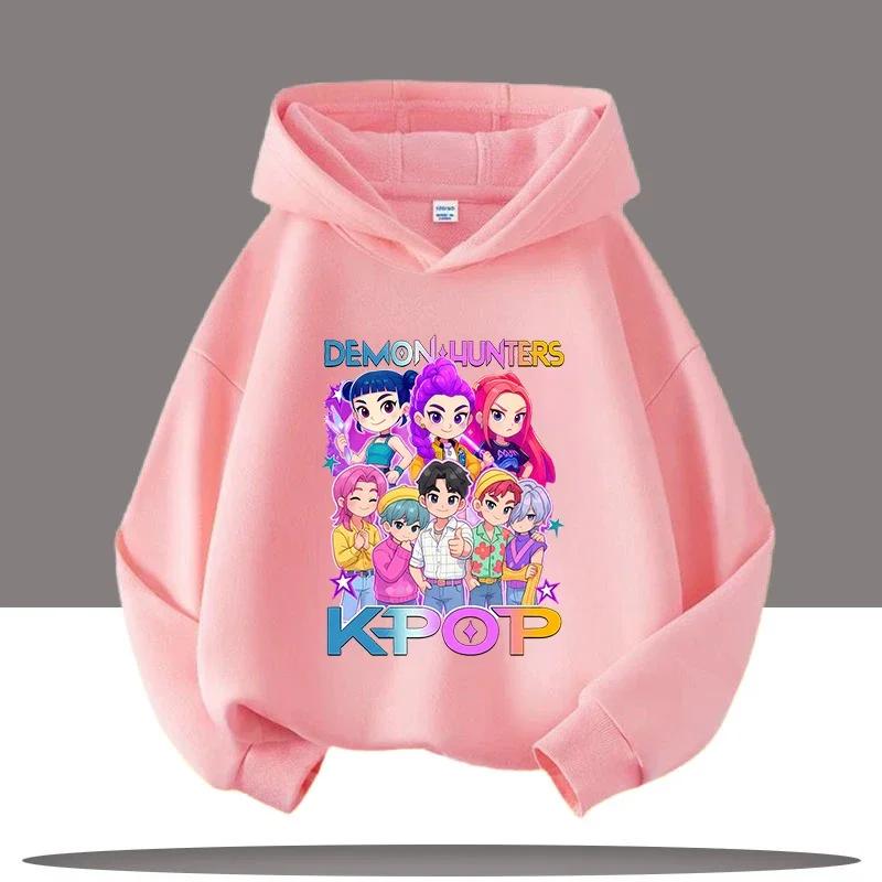 Girls Hoodies & Sweatshirts New K-pop Demon Hunter Cute Girls' Sweatshirt