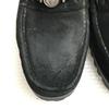 Salvatore Ferragamo SPORT Italy Suede Leather Loafer Slip-on 8.5D 26.0 Black Lug Sole Shoes(USED)