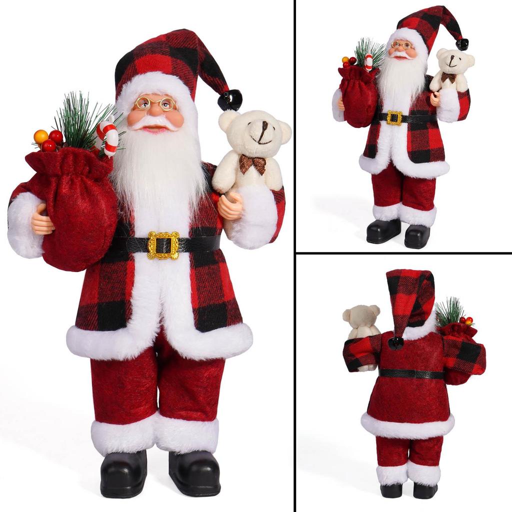 Flexible Santa Decor