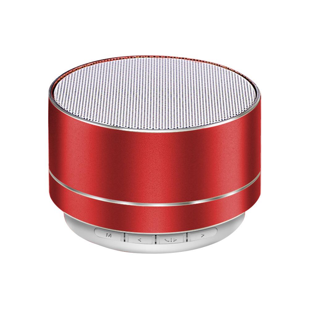 A10 Wireless Bluetooth Speaker Small Steel Cannon Subwoofer Portable Mini Gift Card Bluetooth Audio PC Notebook Outdoors Speaker