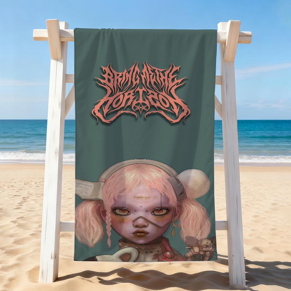 Band B-Bring M-Me The H-Horizon Towel Drying Bath Towel Applicable To Light Swimming Camping Yoga Beach Out
