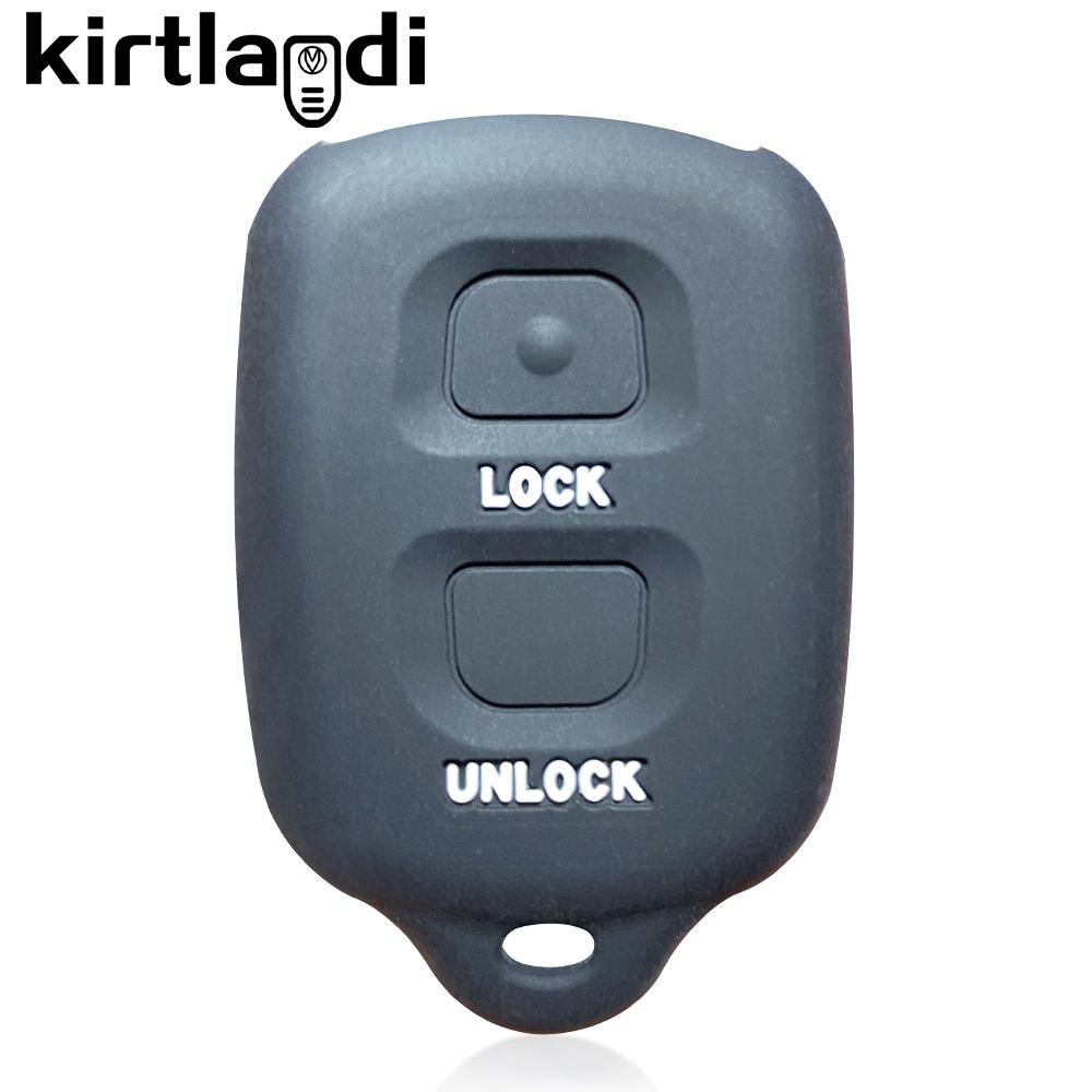 2-Tasten Fernbedienung Schlüsselanhänger Hülle Schale Für Daihatsu Terios Sirion 2 Für Toyota Corolla G6 Ipsum Altes Modell Abdeckung Schlüsselhalter Schutz