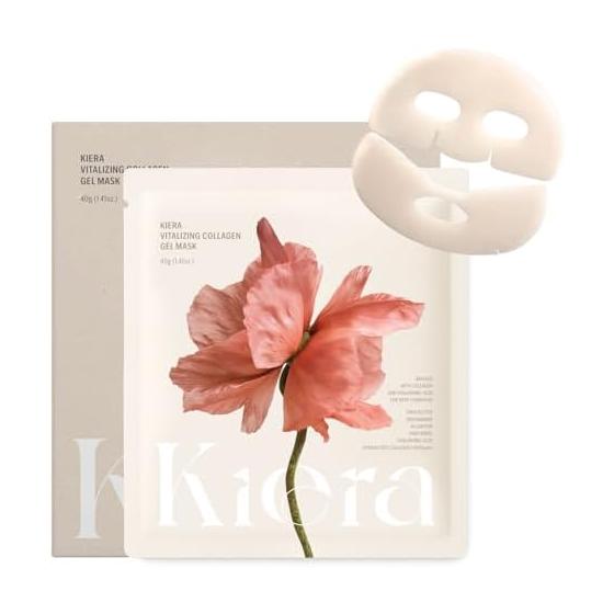Kiera Vitalizing Collagen Gel Mask 4 pieces (Kiera Vitalizing Collagen Gel Mask) 40g of serum as is! (Sleeping Pack/Gel Mask) Official Japanese