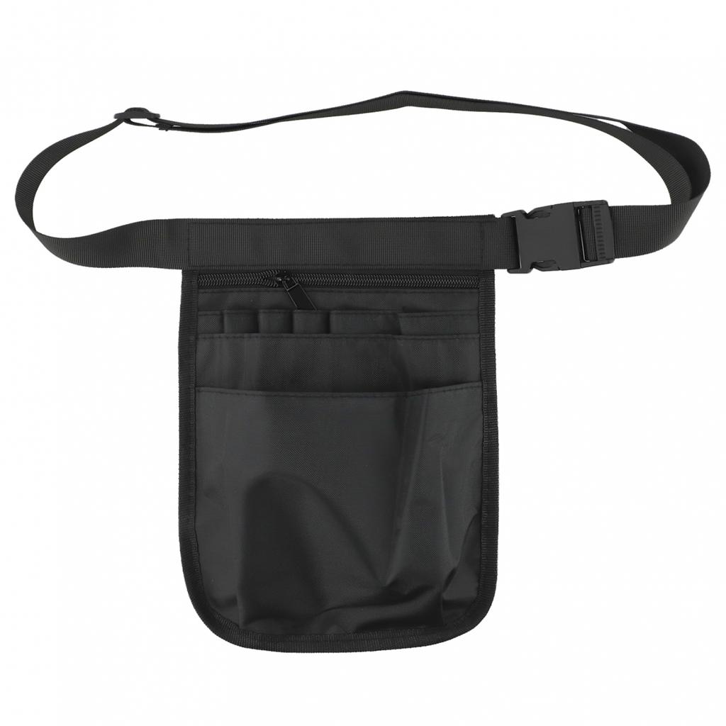 Waist Storage Bag for Tools with Adjustable Belt and Heavy Duty Buckles
