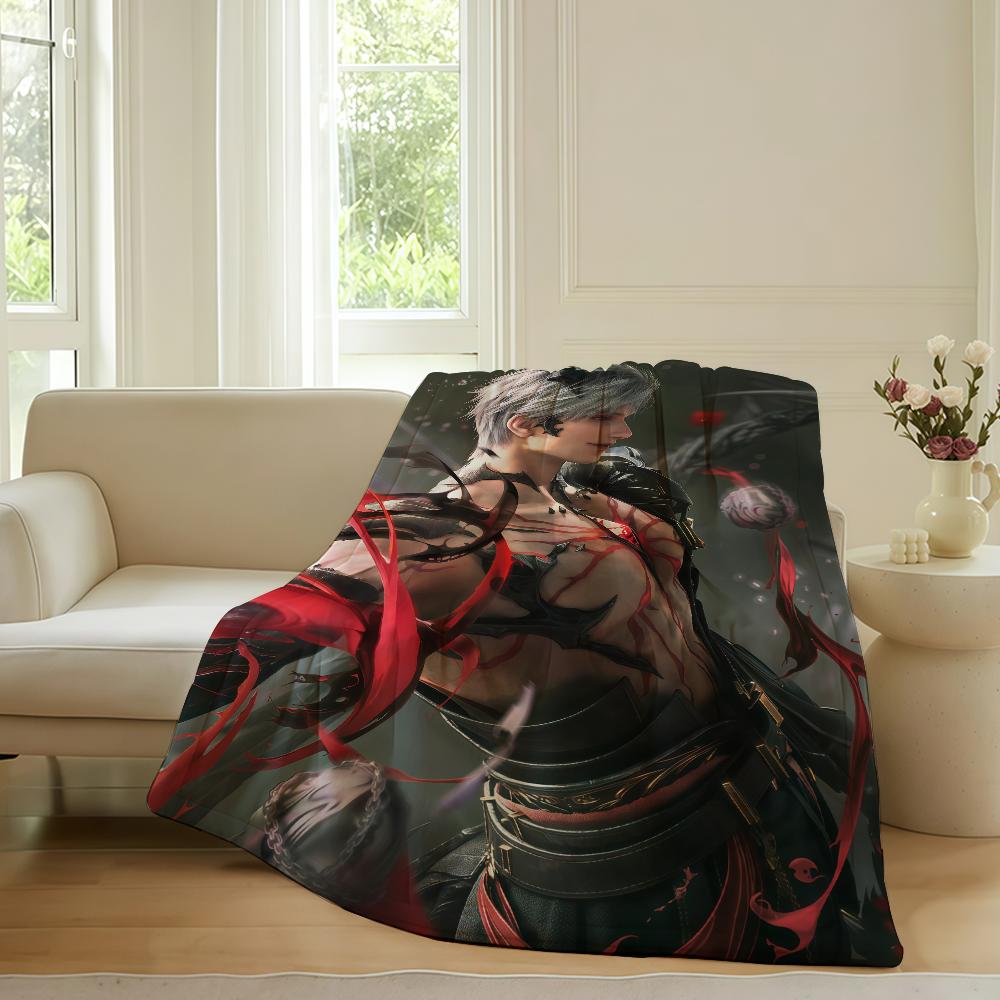 Love and Deepspace Sylus Blanket For Sofa Office Bed Plane Travel Sleep Read Relax Camping Soft And Warm