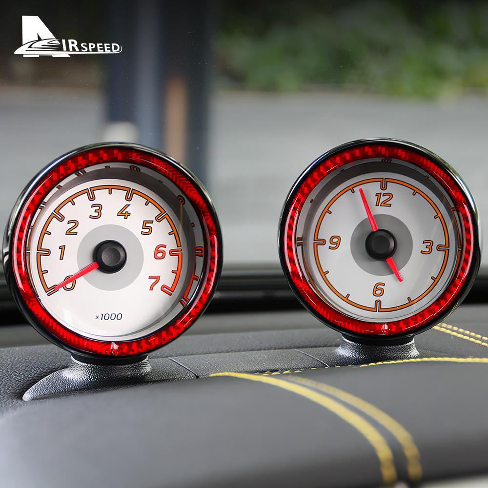 Real Soft Carbon Fiber Speedometer Frame Sticker for Mercedes Benz Smart 451 Fortwo 2008 2009 2010 2011 2012 2013 2014 2015