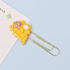 Creative Animal-Shaped Colorful Metal Paper Clip Bookmarks for Students and Office Use