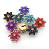 30MM2Pcs/Lot New Hot Selling Clothing Button Horse Eye Glass Diamond Button Cuff Coat Suit Shirt Fashion Versatile Button