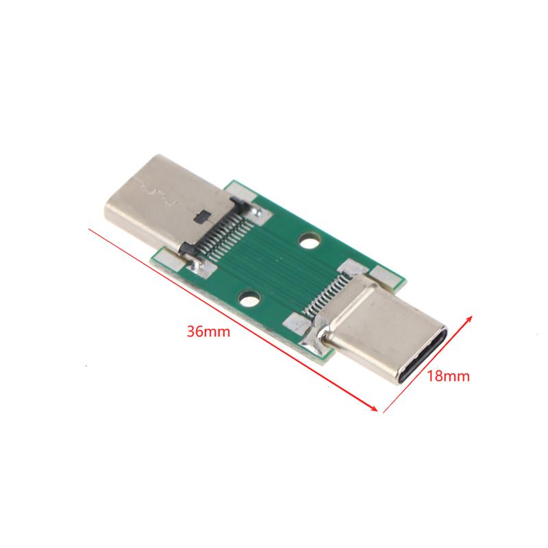 Type-C Multi-Function Test Board Usb 3.1 Type C 24 Pin Female To Male Female 24P High Current Adapter Pcb Board