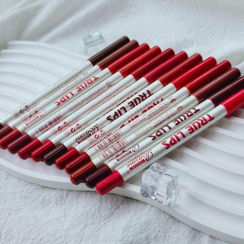 Ensemble de 12 Lisseurs à Lèvres Mat Velours Antiadhésifs & Rouges à Lèvres