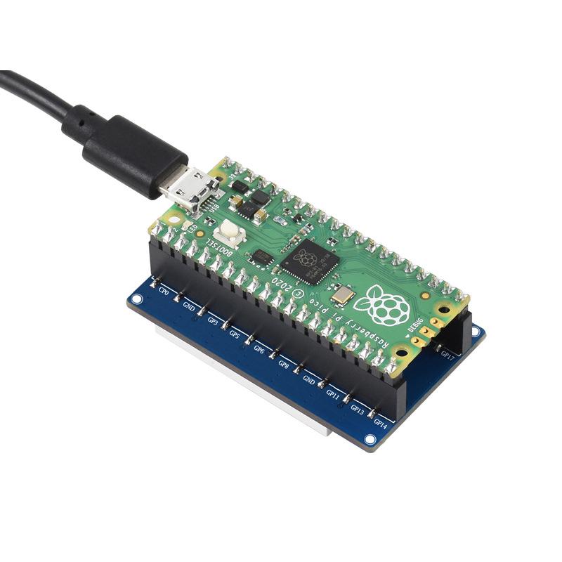 1,54palcový LCD displej s rozložením herního ovladače pro Raspberry Pi Pico