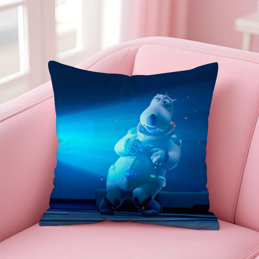 Cute B-Backkom Cushion Cover Home & Car Multi-Scene Pillow Cover - Reversible, Soft & Durable for Daily Use