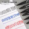 Creative Double-Ended Oil-Based Quick-Drying Art Marker Pen Set