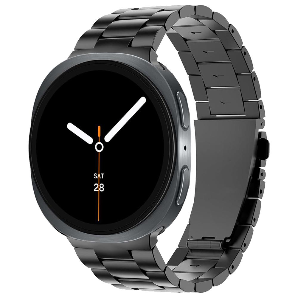 Titanium Metal Strap For Samsung Galaxy Watch 8 Classic 46mm / Watch8 44mm 40mm Link Bracelet No Gaps Band Accessories