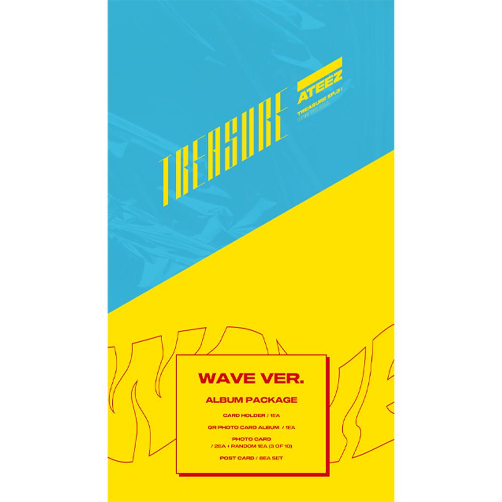 TREASURE EP.3:ONE TO ALL ヨサン MMT限定トレカ ATEEZ TREASURE EP.3 : One To All / WAVE ver. Official