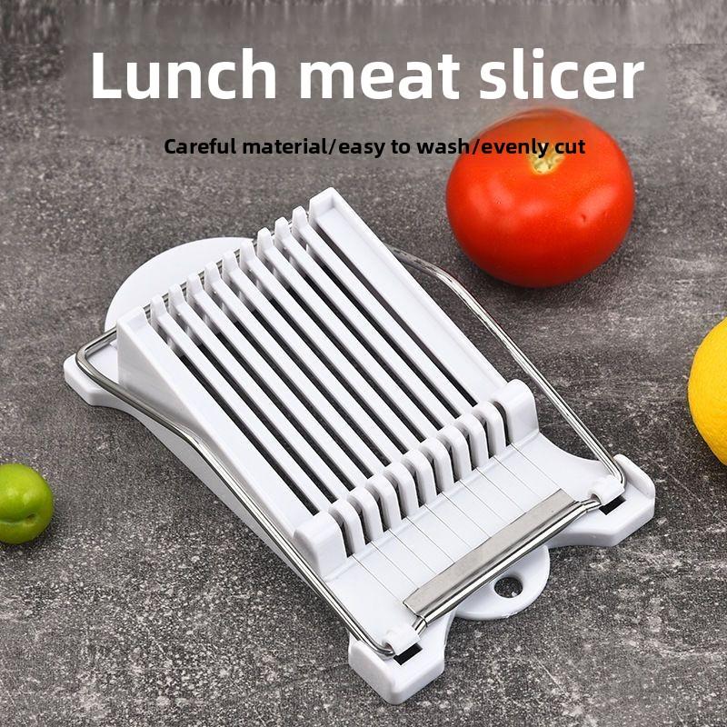 Ham sausage slicer, cutting and dicing artifact, luncheon meat slicing tool, preserved egg egg slicing, fruit divider