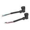 2PCS Taillight Wire Harness Plug Rear Light Harness Replacement for Vauxhall Movano I Vivaro
