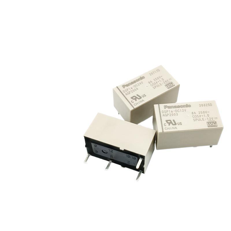 

Реле Panasonic DSP1a, 6-контактне, 5А, нормально відкрите, DC5V/DC12V/DC24V, В наявності. DC5V Relay