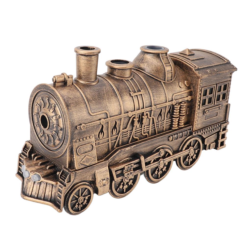 Train Shape Humidifier Double Outlets Fragrance Cool Mist Diffuser for Bedroom Office Desktop 300ml Capacity