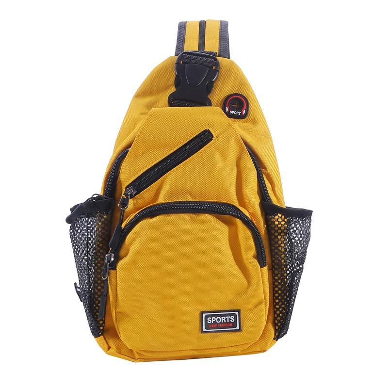 Lightweight Unisex Casual Travel Daypacks Multifunctional Shoulder Crossbody Bag Fashion Simple Sling Chest Bag