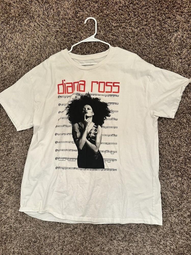 

Rare Diana Ross Tshirt Short Sleeve Women All Size S to 5XL NZL236 FREE SHIP Unisex T-Shirt M
