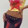 2Pcs/Set Boho Fishtail Starfish Pendant Waist Chain Women Sexy Bikini Multilayer Belly Chain Summer Beach Body Jewelry