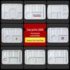 LIJIA FITMENT Melamine Six-Compartment Lunch Tray