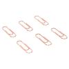 1.1in 100pcs Paper Clips Rust Prevention Increased Slip Resistance Portable Metallic Paper Clips for   Daily Use