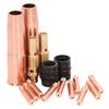 16Pcs MIG Welding Gun Accessory Kit Tip Nozzle Diffuser Adapter Torch Consumables for 200250 M7
