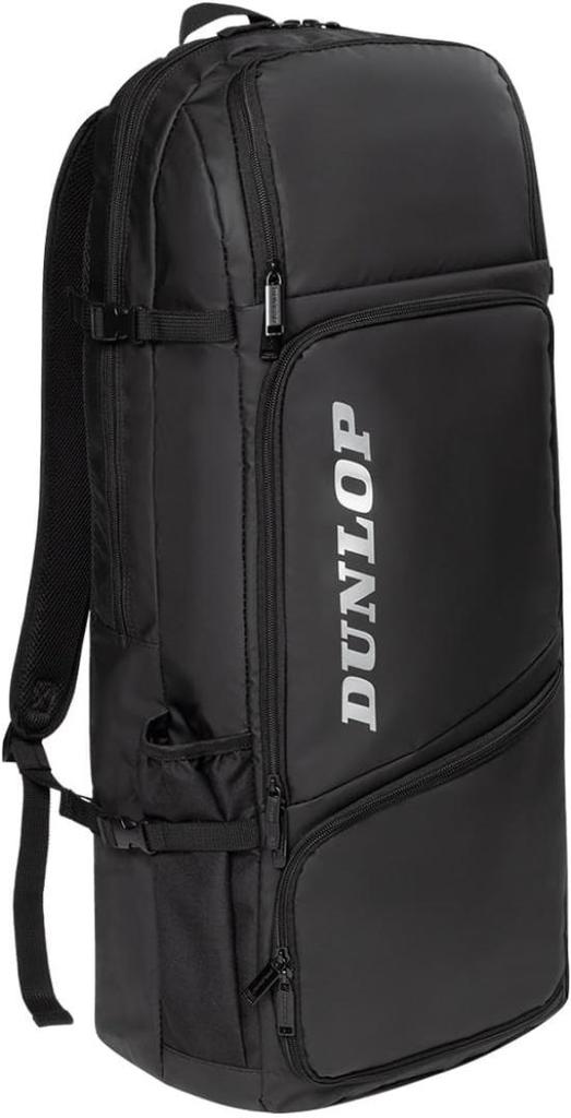 Rucsac lung de tenis DUNLOP TOUR LINE (Poate ține 2 rachete de tenis) DTC2410 negru