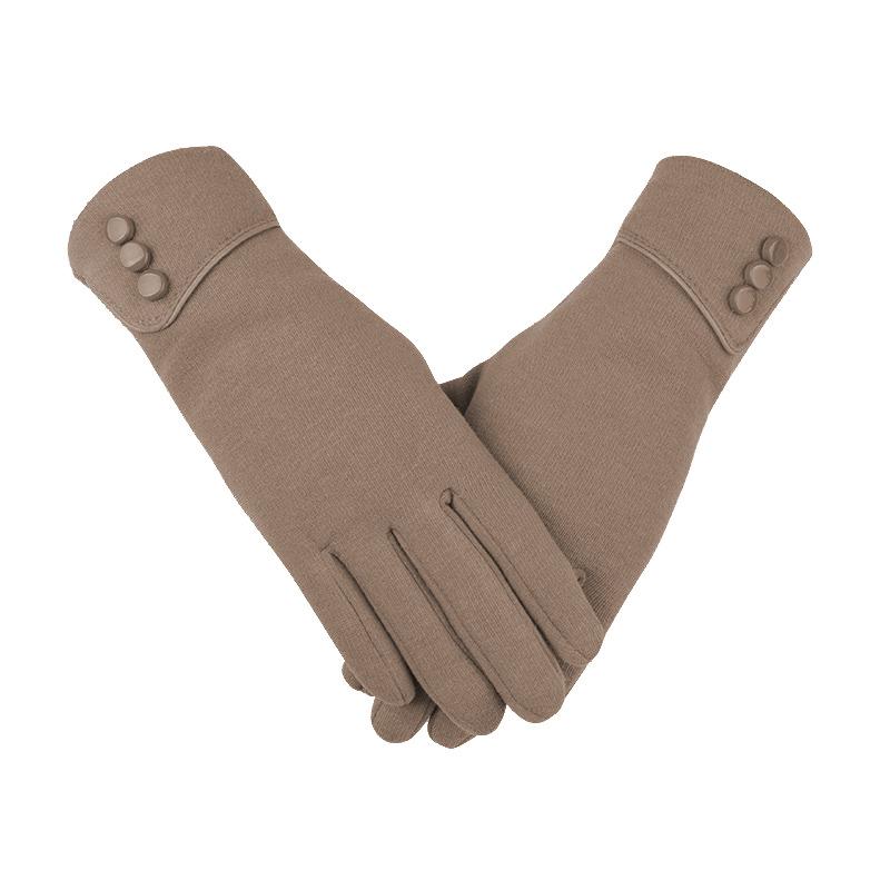 Elegant Plush Women Gloves Autumn Winter for Fitness Women Phone Touch Screen Gloves