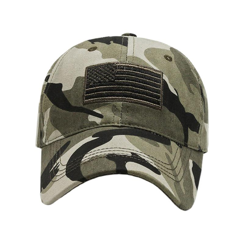 2024 Designer Men'S Military Tactical Baseball Cap Camouflage Bone Black Green Hunting Hats For Men Casquette Homme