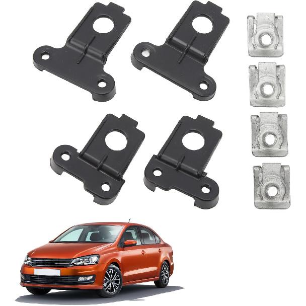 Pyhodi Headlight Tab Repair Kit, Left Right Side Headlight Headlamp Bracket Tab Repair Kits, Aluminium Alloy Simple Installation Scratch Resistant