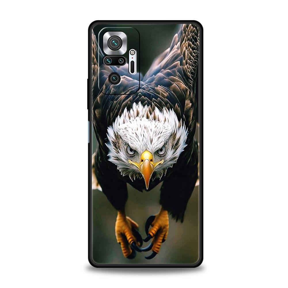 Eagle Phone Case For Xiaomi Redmi Note 14 13 12 Pro Plus 5G 9S 9 10 11 4G 14C 13C 12C 10C 9C 9A Soft Cover