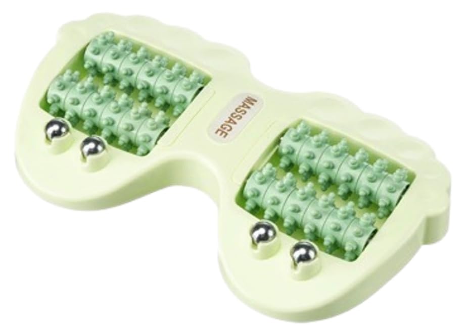 

Sugarello Foot Massager, Improves Circulation, Relaxes, Relieves Stress, and Fatigue with Foot Reflexology Roller, Acupressure, and Shiatsu