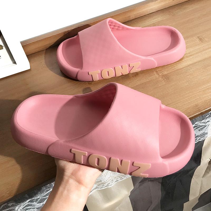 

Женские летние шлепанцы из ЭВА на толстой подошве, нескользящие, домашние, для ванной, можно носить на улице 39/40