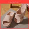 Indoor Women Men Eva Non Slip Thick Sole Flip Flops For Casual Comfort