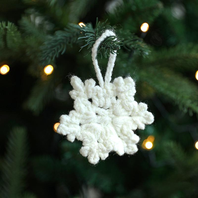 1 Pz Decorazione Natalizia da Appendere Calze di Lana Accessori Borsa Lavorata a Mano da Appendere