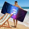 Asciugamano da Spiaggia Stampato FC Schalke 04, Asciugamano Grande Morbido ad Asciugatura Rapida per Spiaggia Campeggio Nuoto