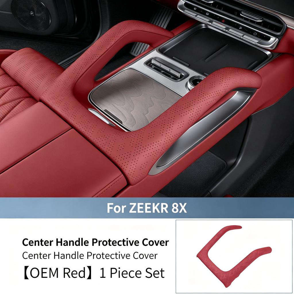FOR ZEEKR 8X Comprehensive Accessories for Interior Protection and Modification: Door Handle Covers, Armrest Covers, and More