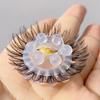 Silicone Sheep Eye Ponytail Cock Ring Hair Tie
