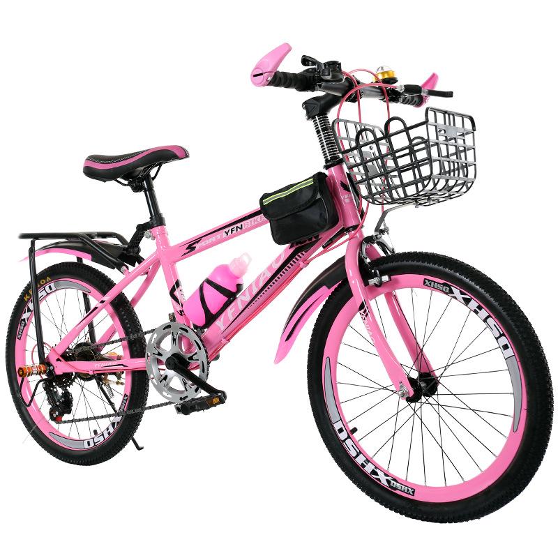 20-22 Inch Mountain Bike for Kids Aged 8-15 - Single/Variable Speed with Disc Brakes
