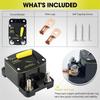 150 Amp Circuit Breaker With Manual Reset Switch Black Plastic For Marine Rvs Yacht Trolling Boat Battery Solar System