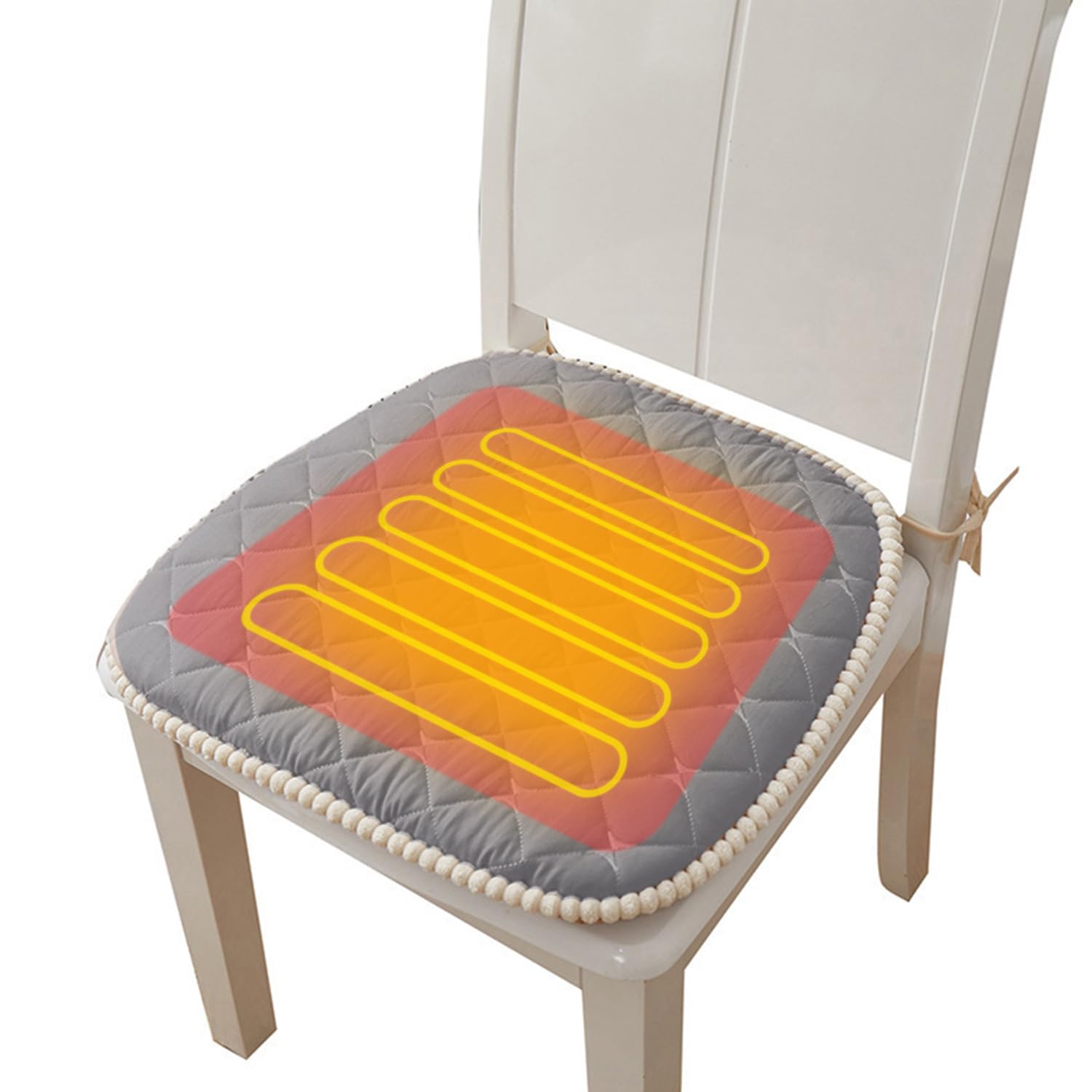 

HANSHUMY USB Electric Seat Cushion Constant Temperature Chair Seat Washable Cold for Single Person Use (4543cm) - (55℃, 50℃, 40℃) - Heater, Warmer, рожевий