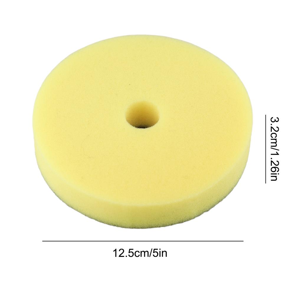 1Pcs Sponge Buffing For Pads Foam Polishing For Pads Kit 5inch Sanding Disc For Car Waxing Scratch Removal Polishing Pad Tools