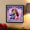 5D DIY Diamond Painting Kit, Lilo & Stitch , Adult Beginner 5D Round Diamond Embroidered Crystal Mosaic Crafts, Suitable for Home Wall Settings
