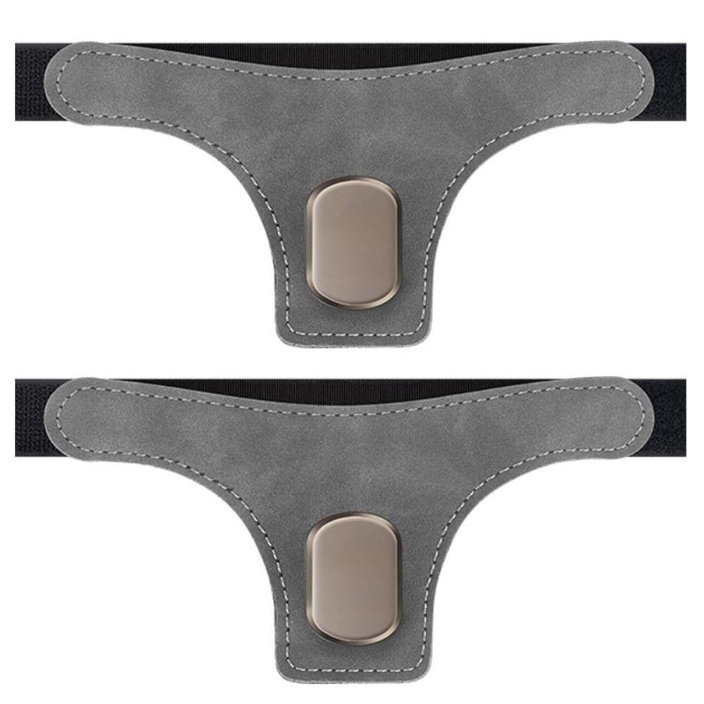 

2Pcs Hanging Auto Headrest Hanger Flip Fur Leather Vehicle Storage Holder Car Hook Auto Interior серый