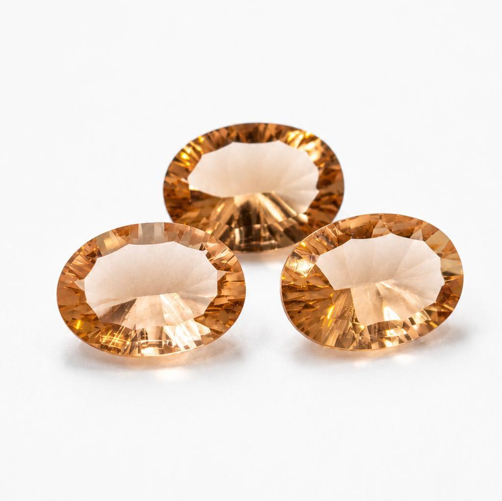 Natural Morganite Oval Cut Loose Gemstone for Jewelry Making 10x14mm