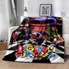Digital Circus Blanket Comfortable Suitable for Sofa Office Bed Four Seasons Universal Playful Design Perfect Gift for Relatives and Friends